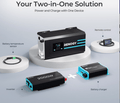 2000W 12V Pure Sine Wave Inverter Charger with LCD Display and Smart Charging