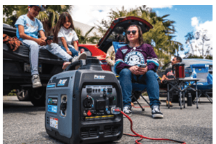 4000W Dual Fuel Inverter Generator with CO Alert, RV Ready & Parallel Capability