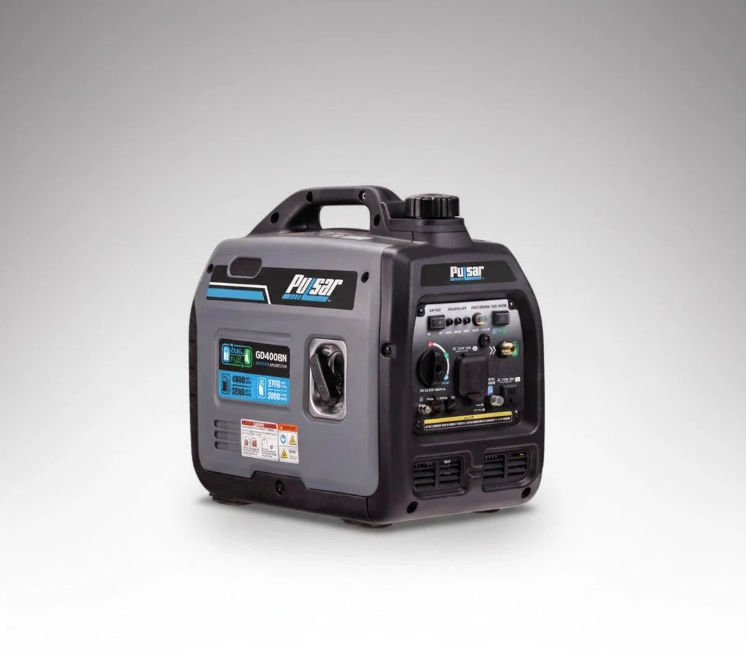 4000W Dual Fuel Inverter Generator with CO Alert, RV Ready & Parallel Capability